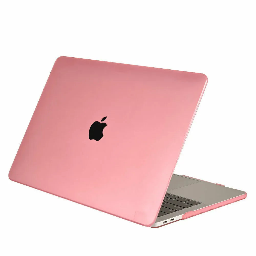 MacBook Air Hard Shell Case in Matte Pink with Keyboard Cover for A2337/A2179/A1932