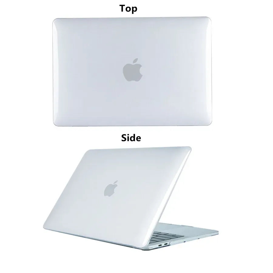 Hard Shell MacBook Air Case in Matte Black with Keyboard Cover for A2337/A2179/A1932