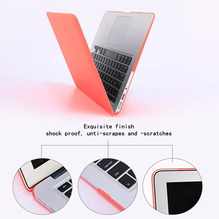 MacBook Air Hard Shell Case in Matte Green with Keyboard Cover for A2337/A2179/A1932