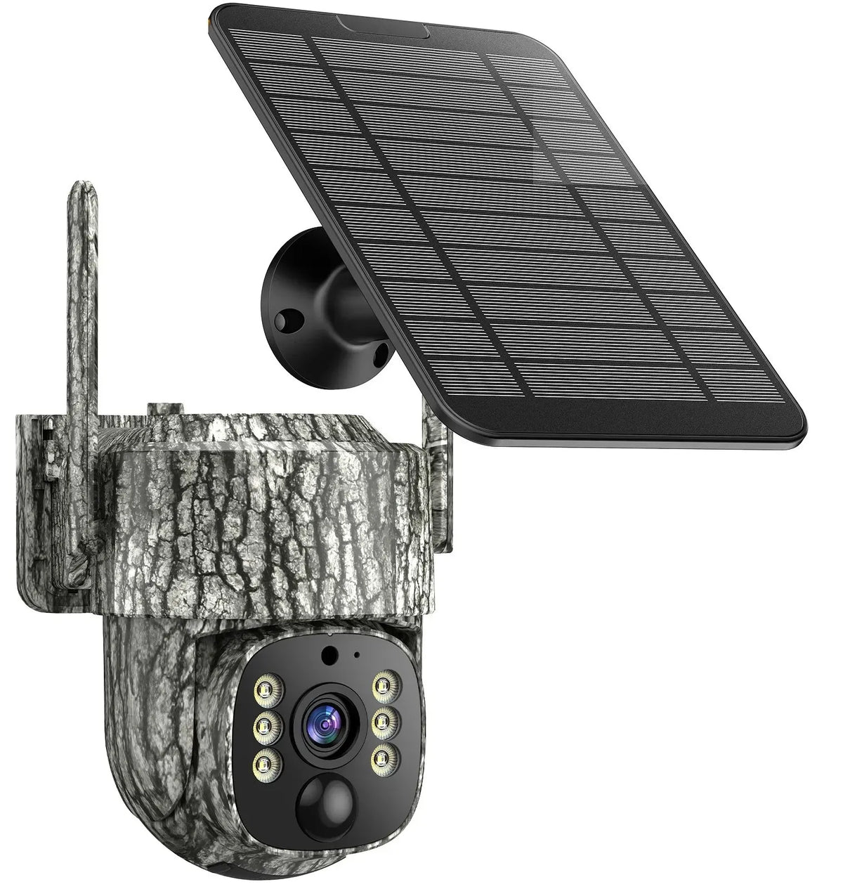 4G Trail Security Camera 2.5K Black Outdoor Wildlife Monitoring with Live View