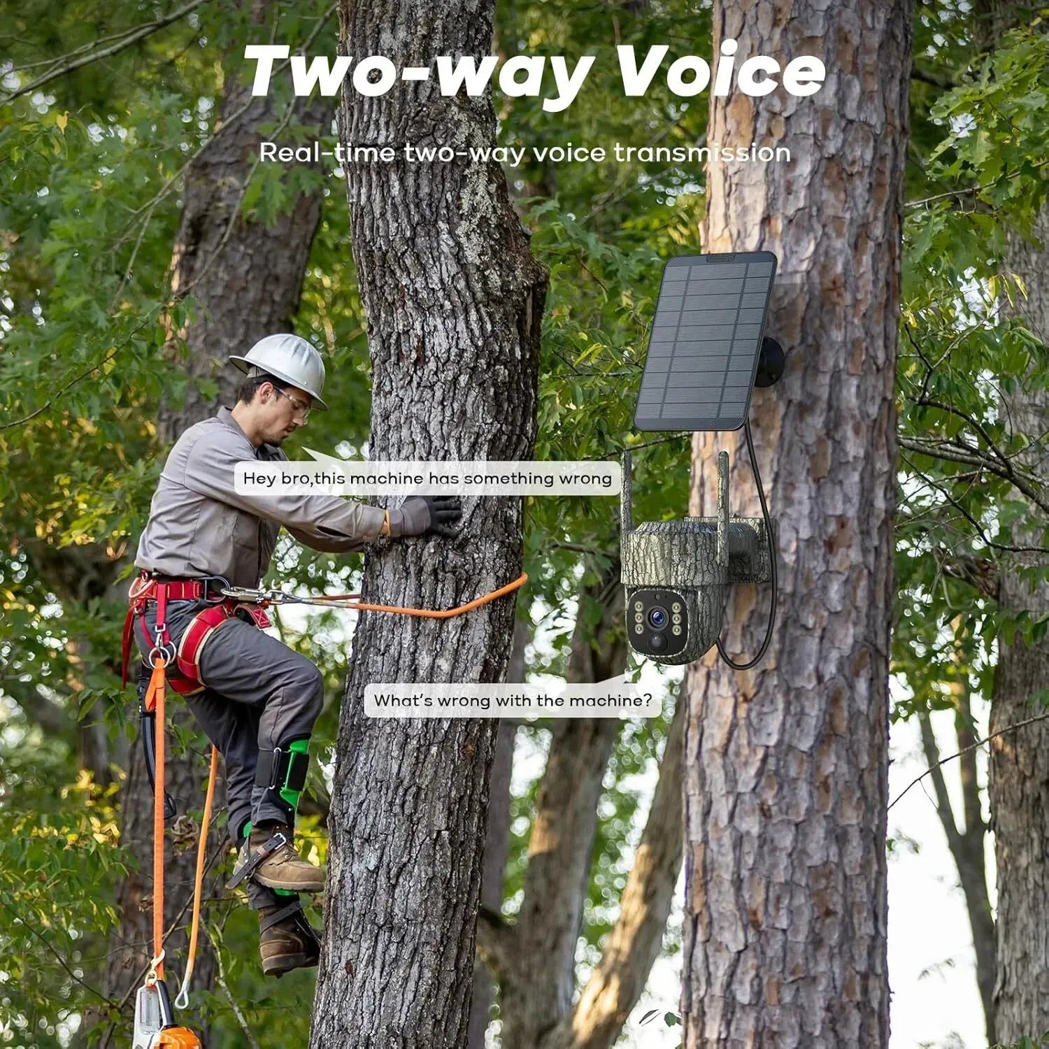 4G Trail Security Camera 2.5K Black Outdoor Wildlife Monitoring with Live View
