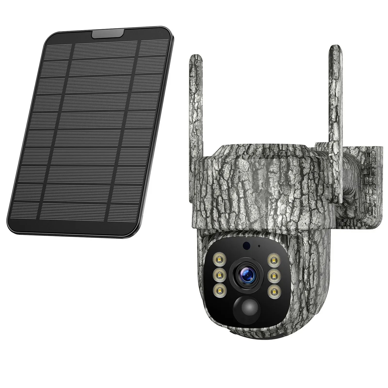 4G Solar Trail Camera in Black with 2.5K Resolution and Live Monitoring
