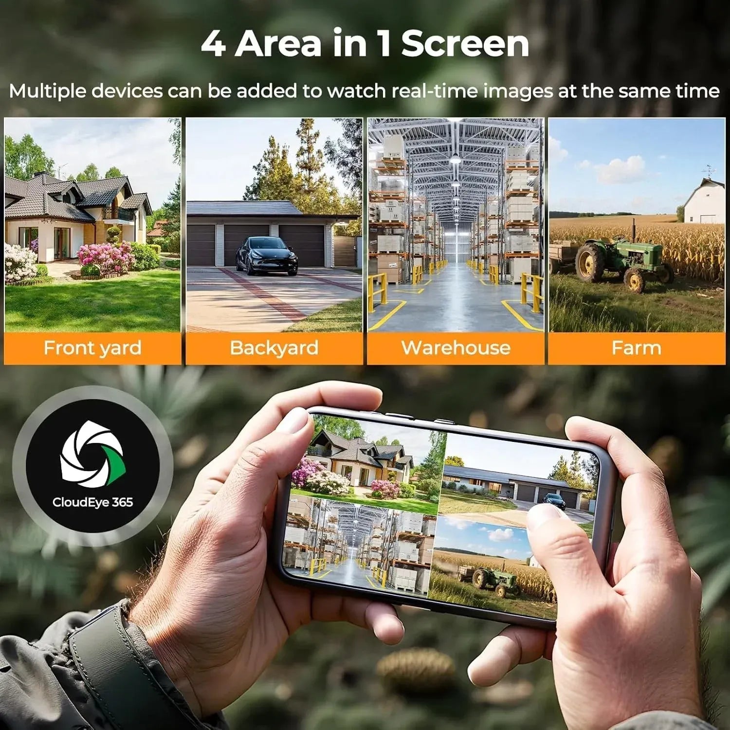 4G Solar Trail Camera in Black with 2.5K Resolution and Live Monitoring