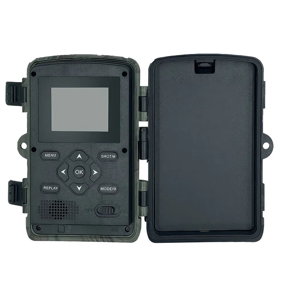 60MP 4K Green Trail Hunting Camera with WIFI Night Vision and IP66 Waterproof
