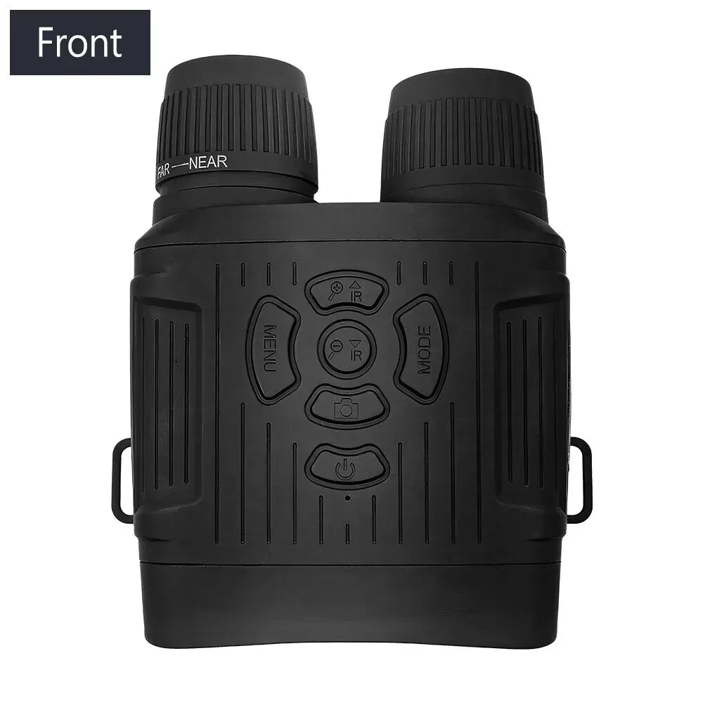 2.7K Infrared Night Vision Goggles with 36MP Resolution and 10X Zoom, Black