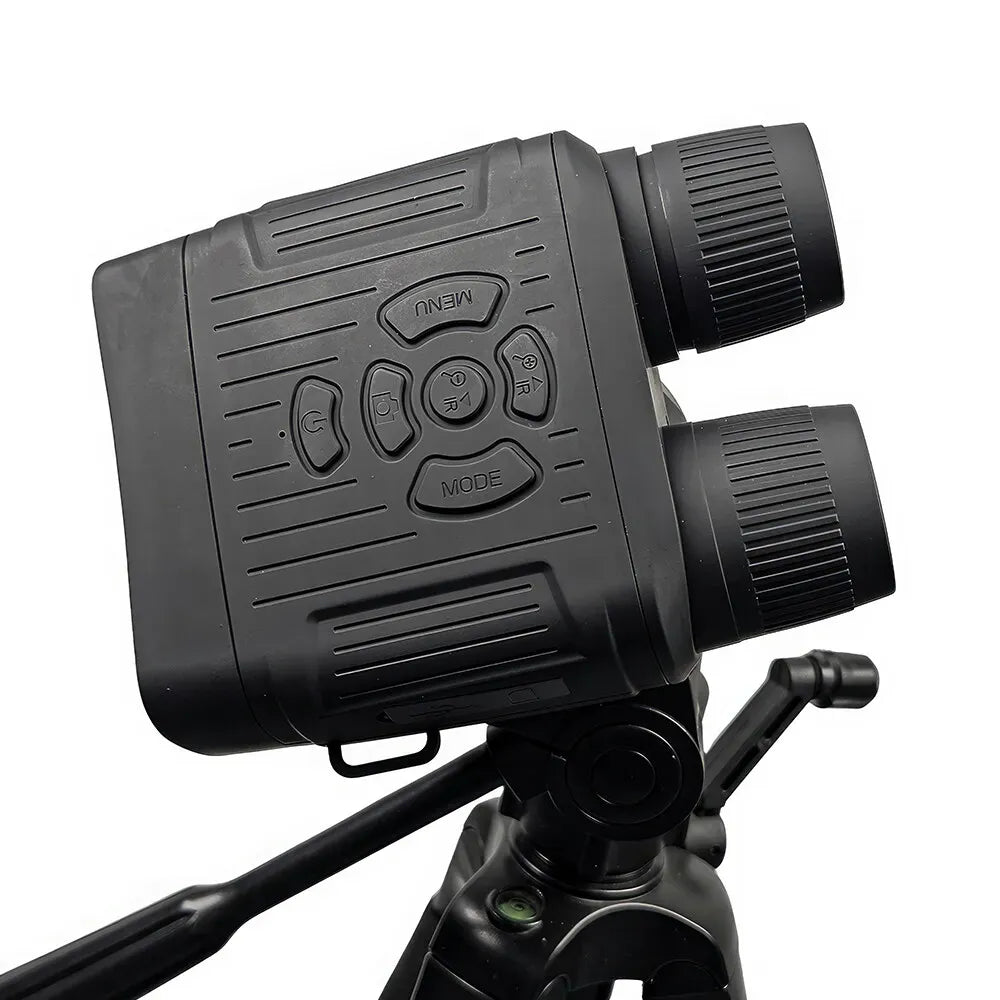 2.7K Infrared Night Vision Goggles with 36MP Resolution and 10X Zoom, Black