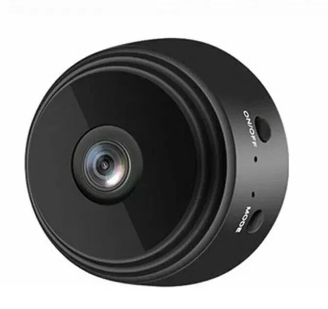 Mini WiFi Wireless IP Surveillance Camera 1080P HD Black