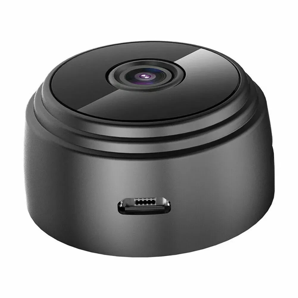 Mini WiFi Wireless IP Surveillance Camera 1080P HD Black