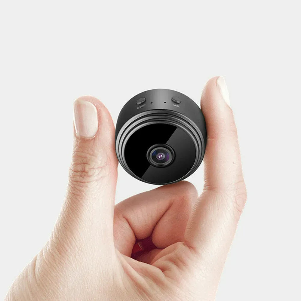 Mini WiFi Wireless IP Surveillance Camera 1080P HD Black