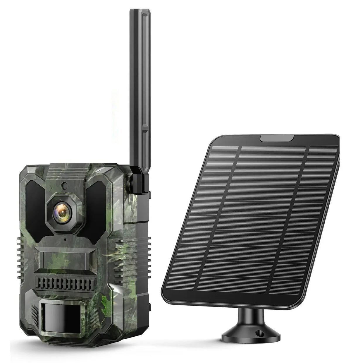 32MP Solar Trail Camera with 2.5K Video and 940NM No Glow Night Vision