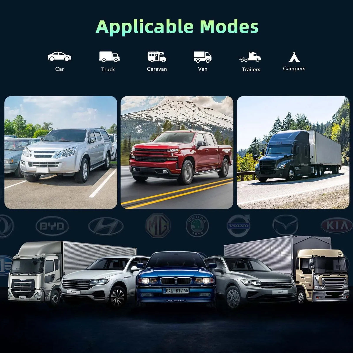 10.26" Portable Black Car Wireless Apple CarPlay Android Auto FM Touch Screen Radio