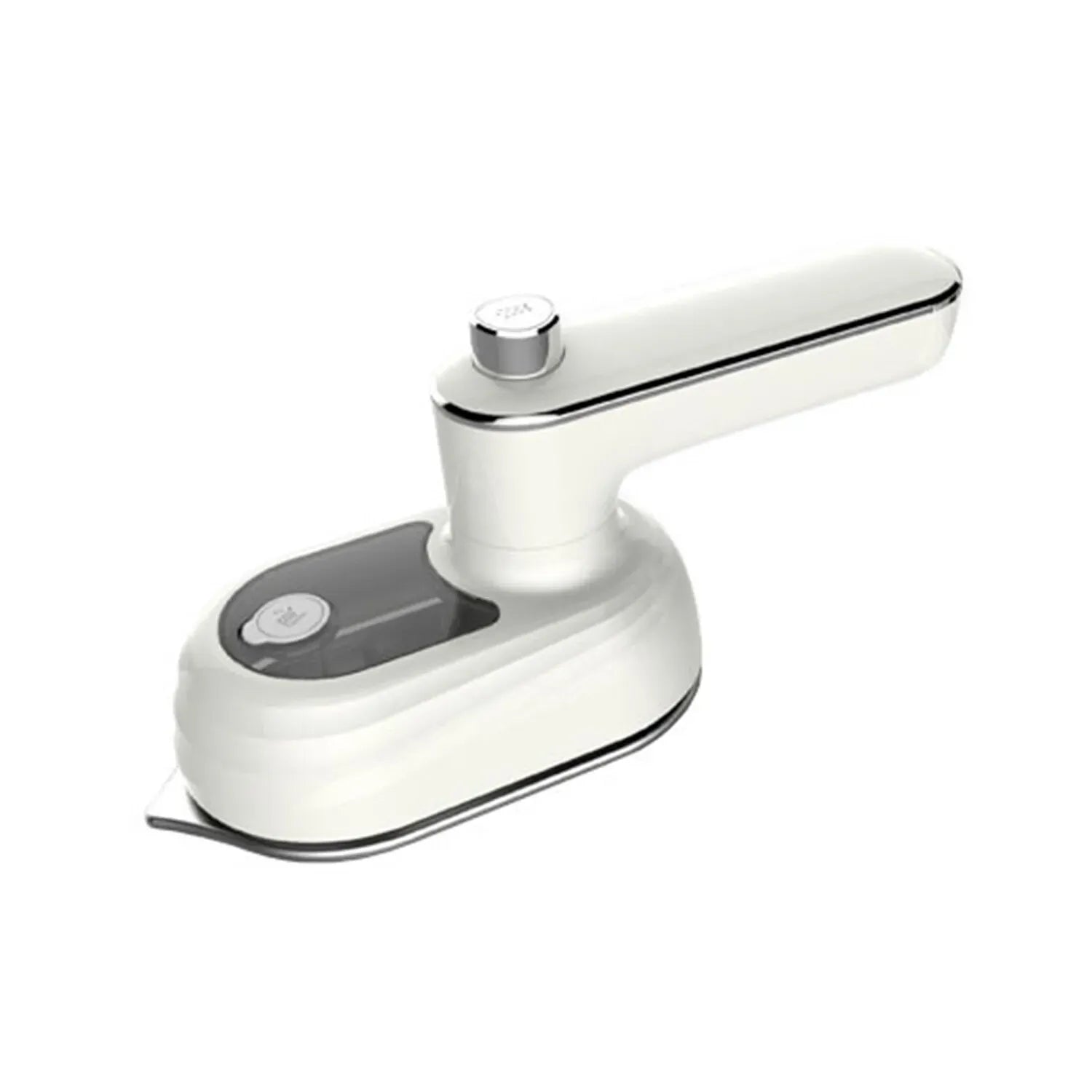 Portable Mini Handheld Garment Steamer in Creamy White for Home & Travel