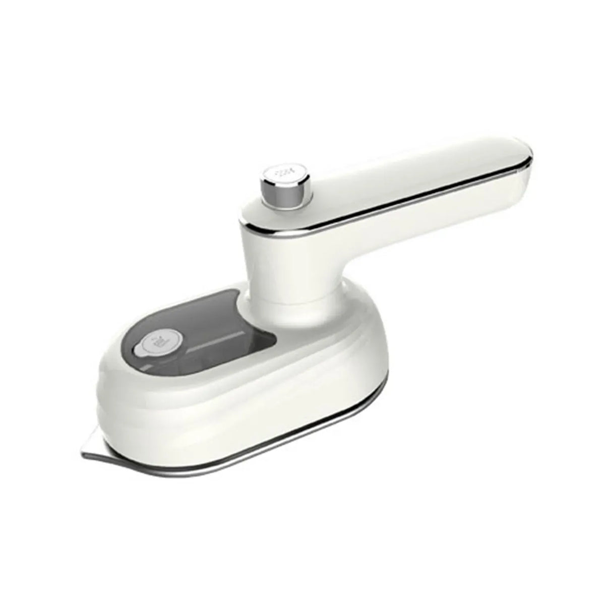 Portable Mini Handheld Garment Steamer in Creamy White for Home & Travel