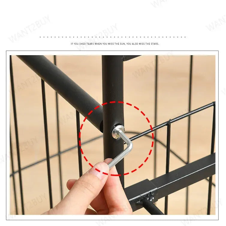 White Ball Storage Rack for Football, Basketball, and Volleyball - 116cm Tall