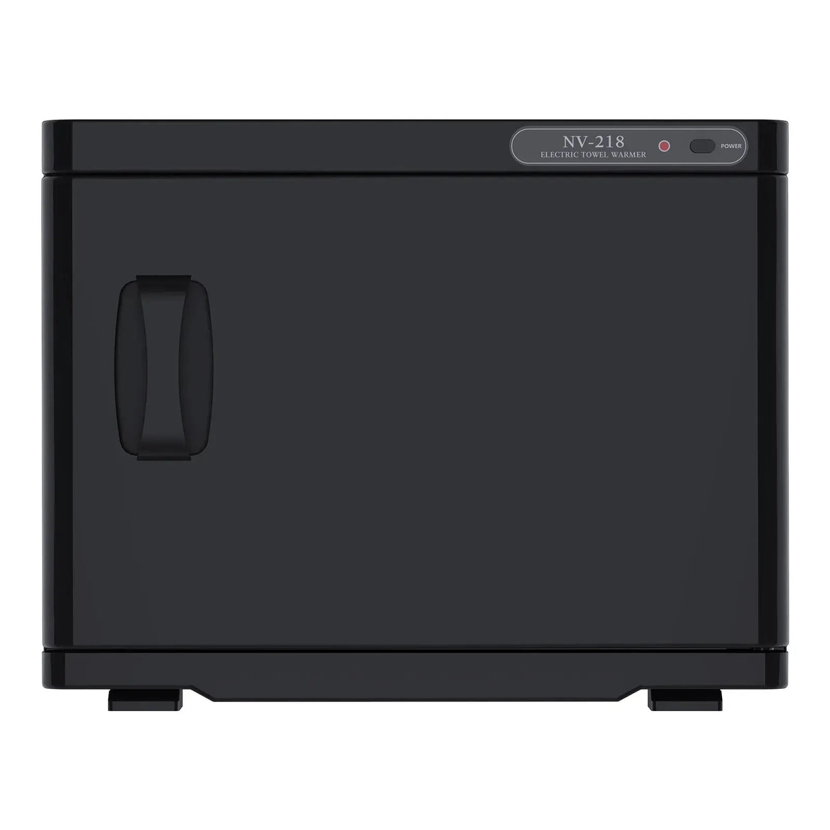 23L Black Hot Towel Warmer UV Sterilizer Disinfection Cabinet for Salon and Spa