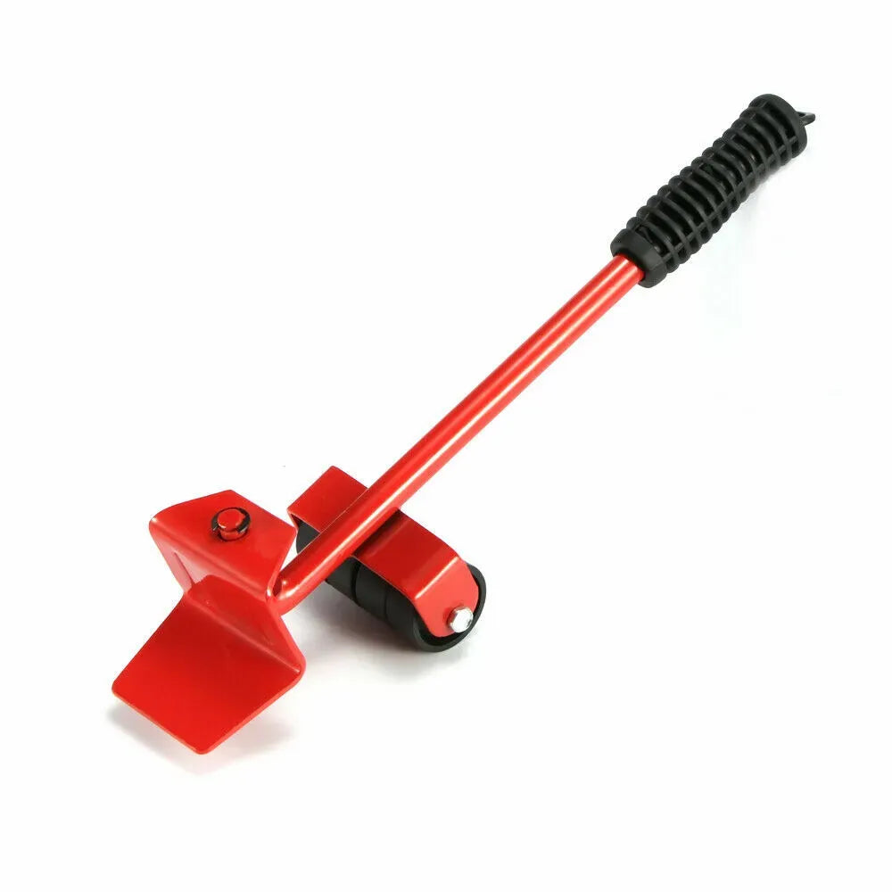 Heavy Furniture Moving Lifter Roller Tool Set with Sliders - Red