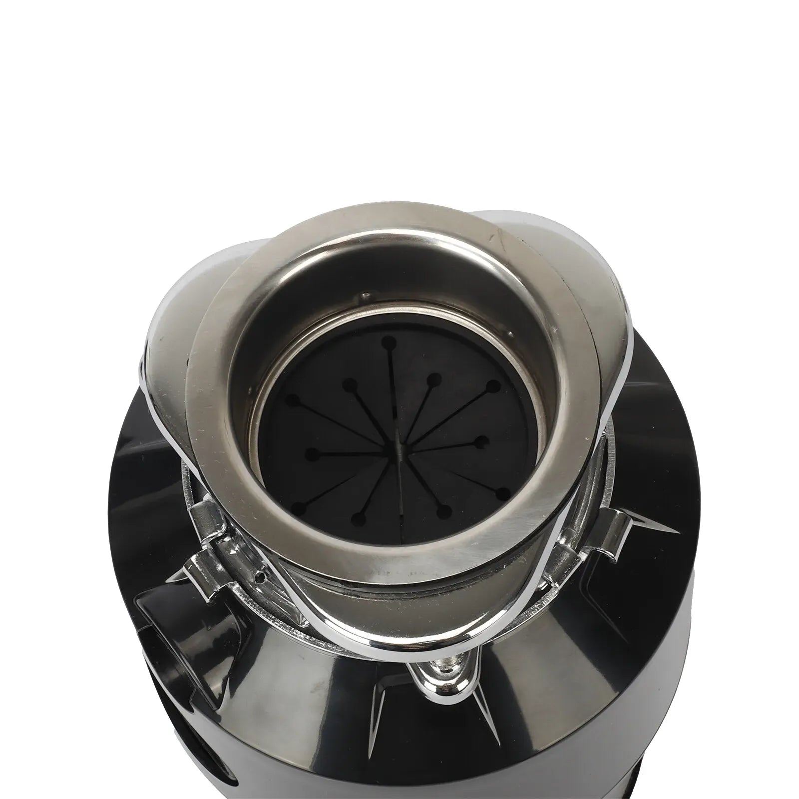 550W Food Waste Disposer with AU Plug, 4000RPM, Black, Stainless Steel for Kitchen