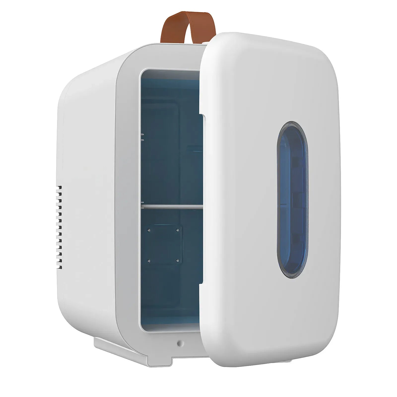10L Mini Fridge Portable Cooler and Warmer in White for Home, Car, and Camping
