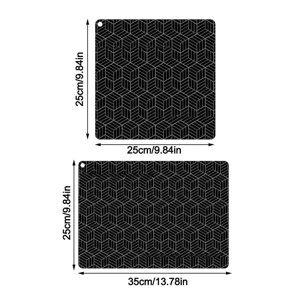 Anti-Slip Silicone Induction Cooktop Mat 25x35cm