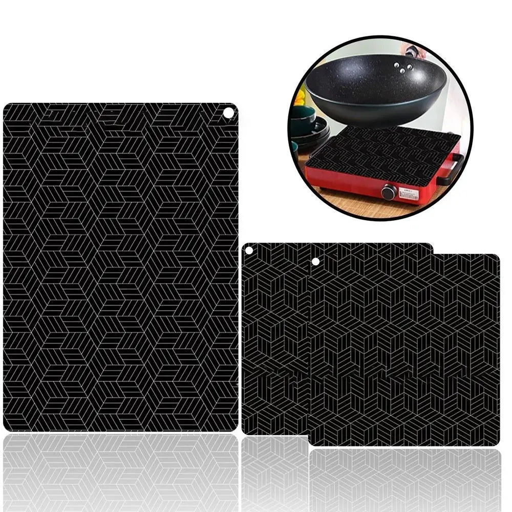 Anti-Slip Silicone Induction Cooktop Mat 25x35cm