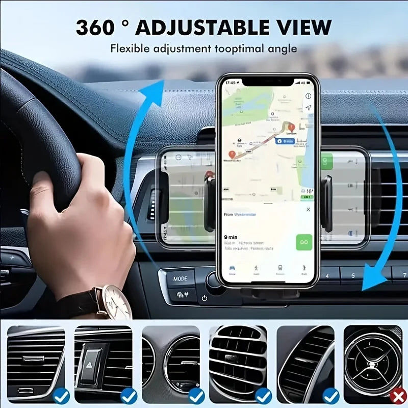 Car Phone Holder Air Vent Clip GPS Stand