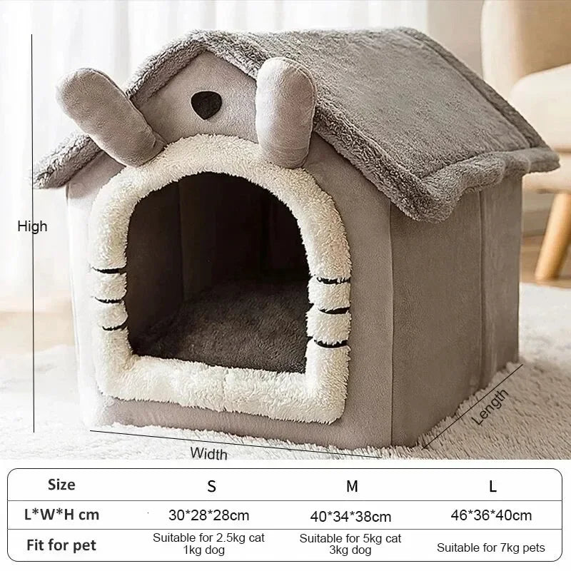 Warm Indoor Dog House Soft Pet Bed Under 40 Characters