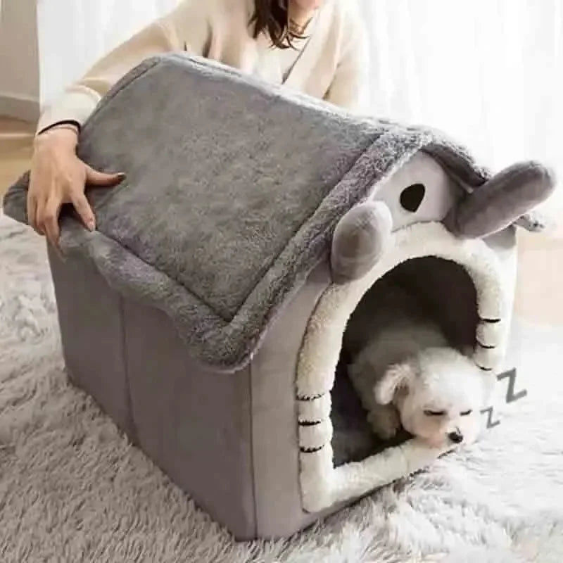 Warm Indoor Dog House Soft Pet Bed Under 40 Characters