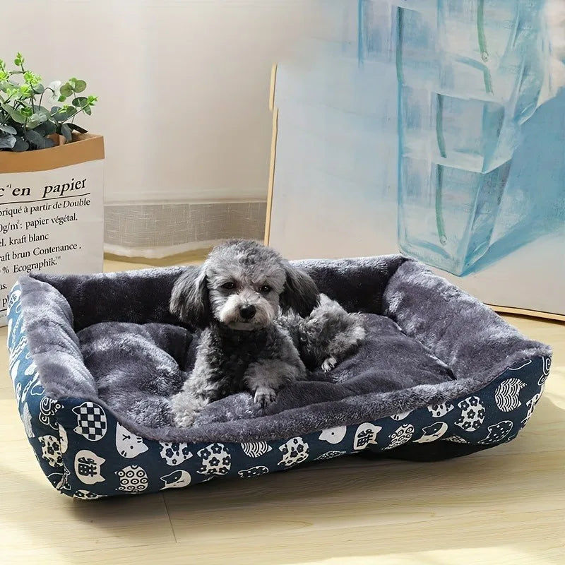 XL Blue Pet Dog Bed Sofa Mat for All Sizes