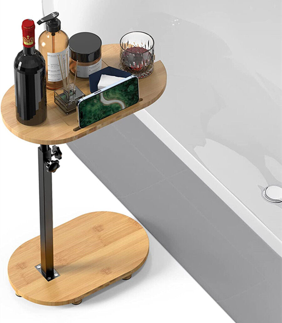 Sofa Side End Table 8.66W 14.17L Laptop Bed Desk