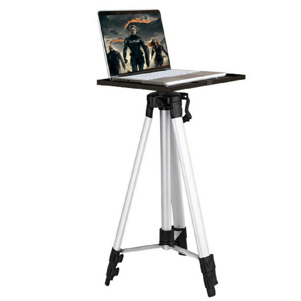 Adjustable Aluminium Laptop Projector Tripod Stand 52-140cm