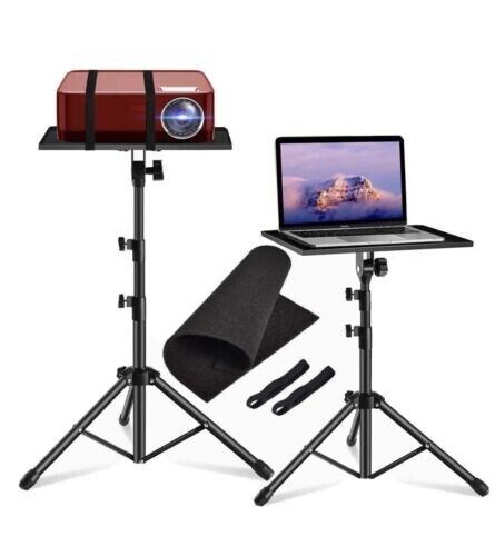 Adjustable Tripod Stand for Projector &amp; Laptop 22-55 Portable