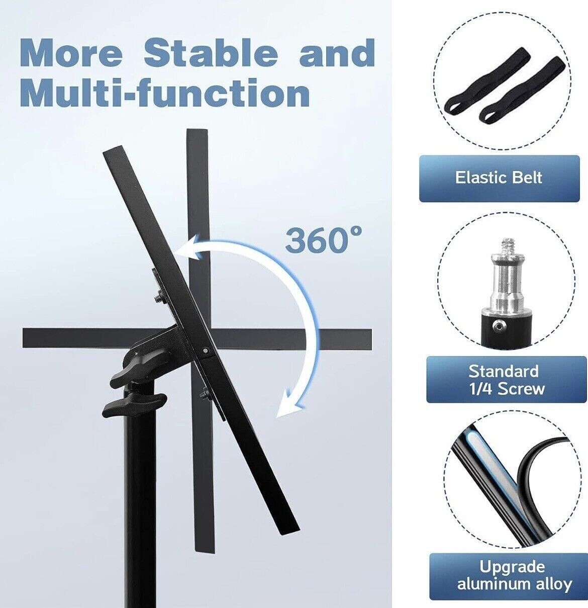 Adjustable Tripod Stand for Projector & Laptop 22-55 Portable