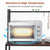 5-Tier Baker's Rack Microwave Stand Storage Shelf 84.5cm