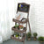 Vintage Wooden Chalkboard Easel 38x50CM with 3 Shelves