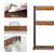 Coffee Mug Holder Stand 43.5cm High, 42cm Wide Kitchen Organizer