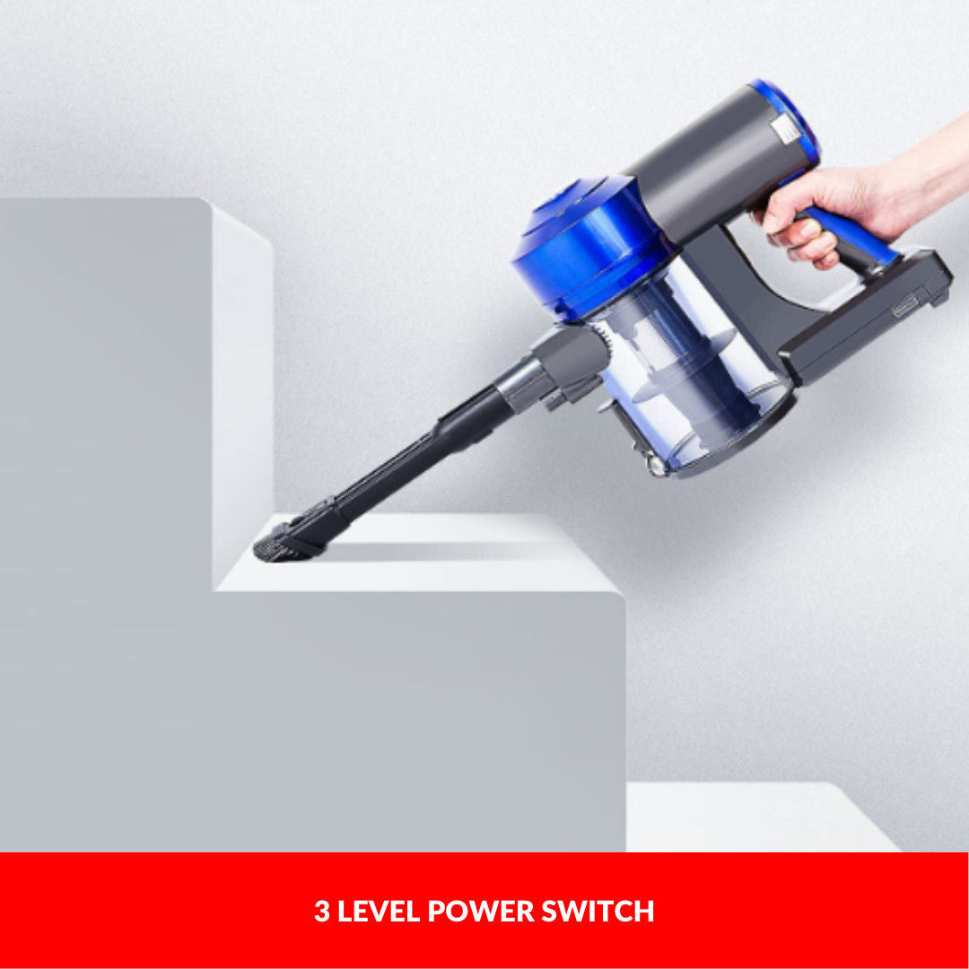 Enigma V8 22.2v Cordless Stick Vacuum Cleaner Blue + Toolkit