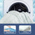 Single Memory Foam Mattress Topper 7-Zone Bamboo Cover Breathable