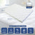 Queen Memory Foam Mattress Topper 7-Zone Bamboo Cover Breathable