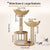 Cat Tree Tower Large Scratching Post Condo Basket Activity Center