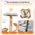 Cat Tree Scratcher Plush Sisal Willow Wood w Basket Cushion