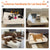 Luxury Pet Sofa Bed 70cm Rectangular Soft Cushion Anti-skid