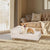 Luxury Pet Sofa Bed 70cm Rectangular Soft Cushion Anti-skid