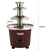 3-Tier Electric Chocolate Fondue Fountain Stainless Steel 0.9L