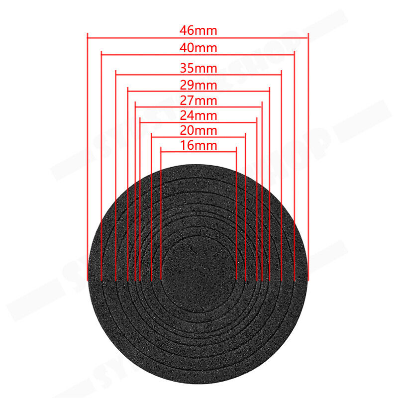 100pcs 46mm Clear Plastic Coin Holder Capsules Storage Box