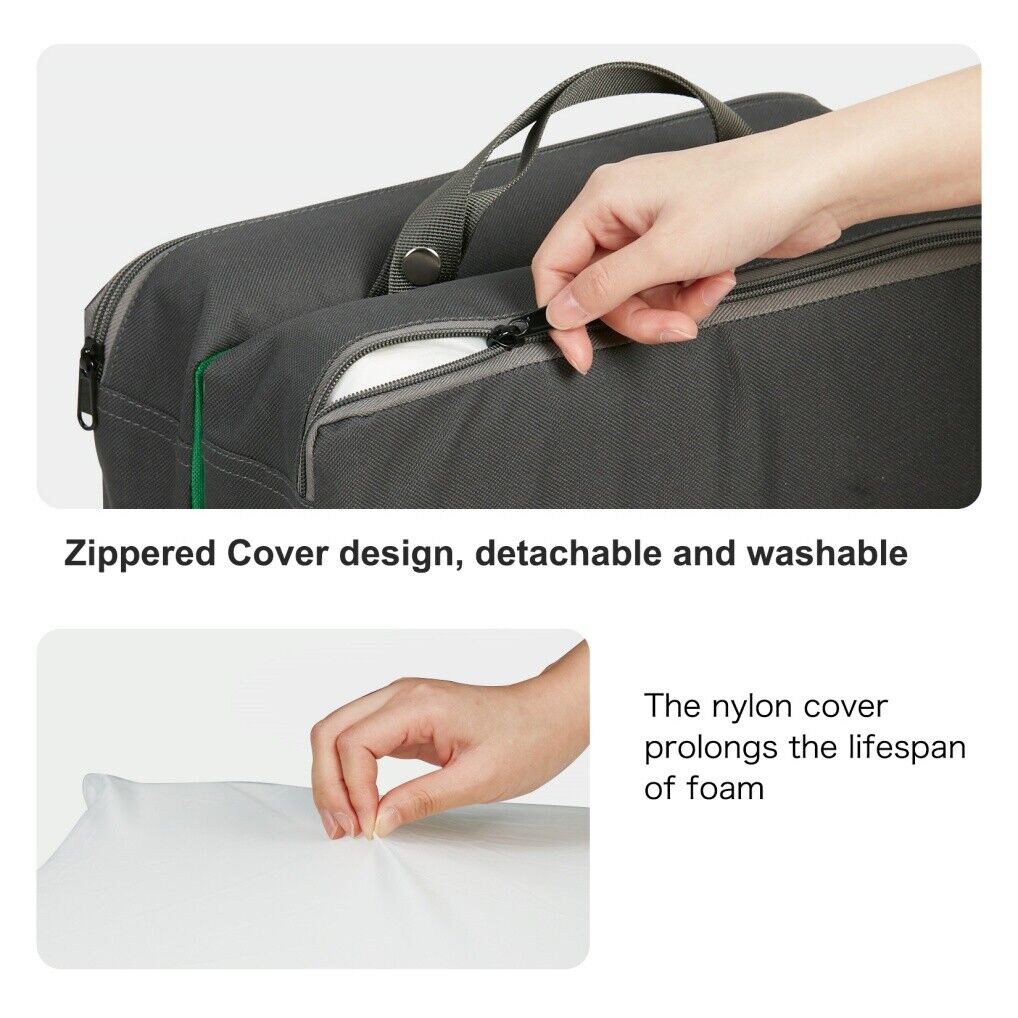 Premium Kneeling Pad Green/Grey Large Comfort Knee Mat