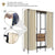 XXL Heavy Duty Wardrobe Closet w/ Shelf, Drawer & Rack