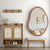 Large Art Deco Asymmetrical Wall Mirror 74.3x110cm
