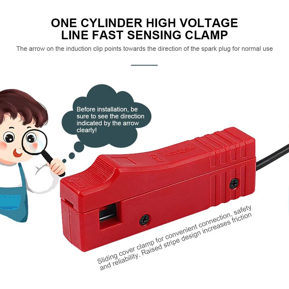 Universal 12V Ignition Timing Light Strobe Lamp 1.36m Cable