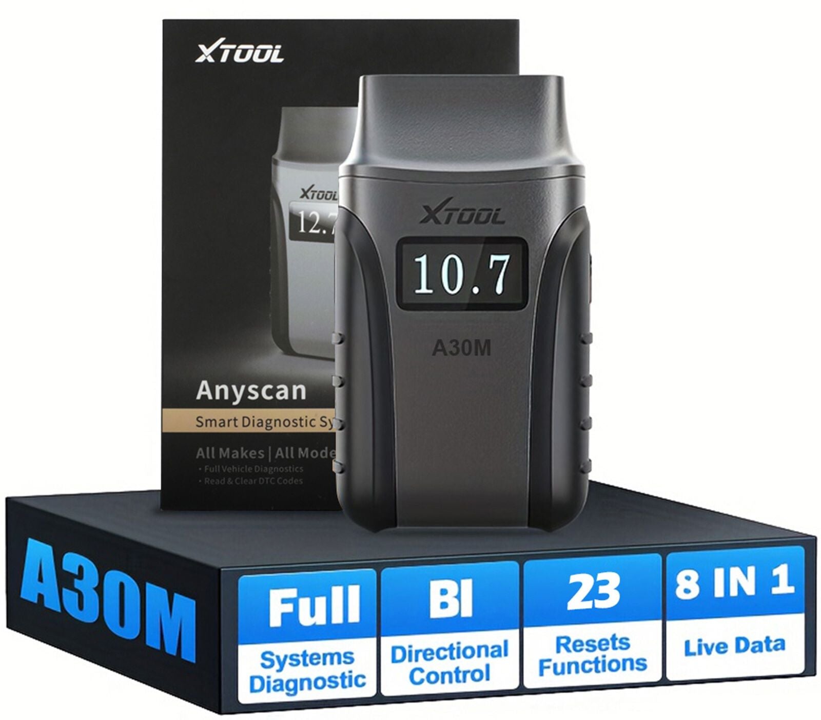 2025 A30M Bluetooth Diagnostic Scanner Global Version