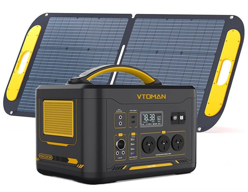 Jump 1000 1000W 1408Wh Power Station + 110W Solar Panel